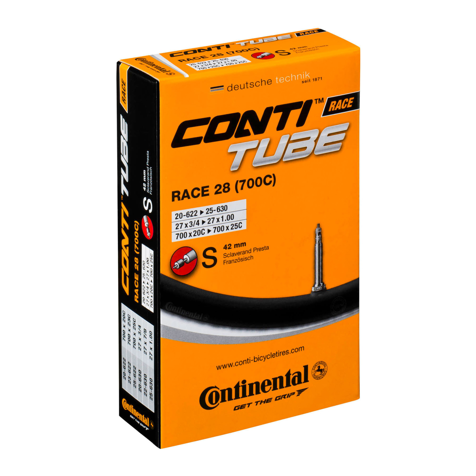 continental road bike inner tubes