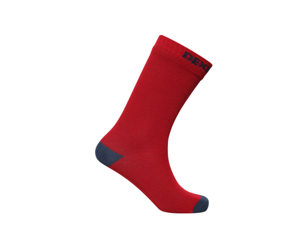 Navy Waterproof Socks DexShell Ultra Thin Red