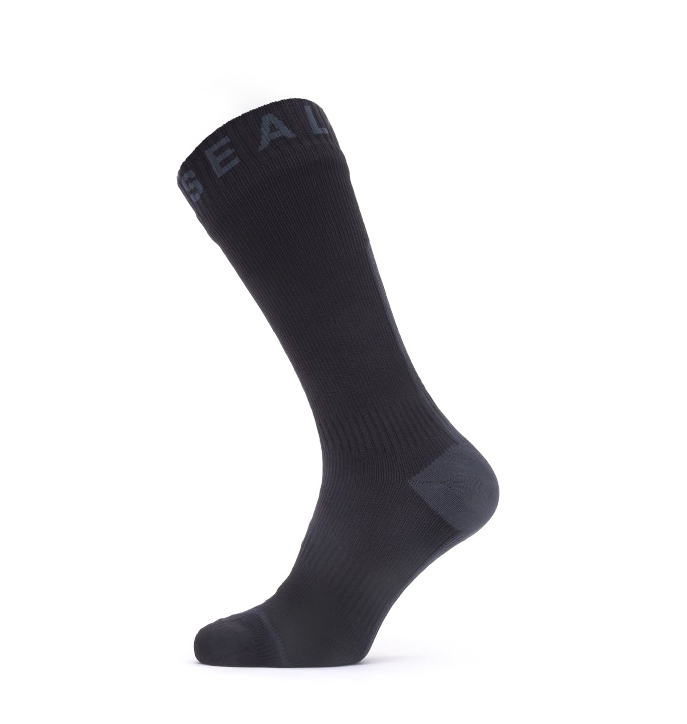 SealSkinz Waterproof All Weather Mid Length Socks + Hydrostop Black