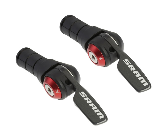 SRAM TT500 Alloy 10 Speed Time Trial Bike Gear Shifter Set TT 500